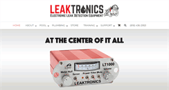 Desktop Screenshot of leaktronics.com